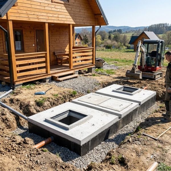Szambo betonowe dla domu letniskowego – praktyczne porady