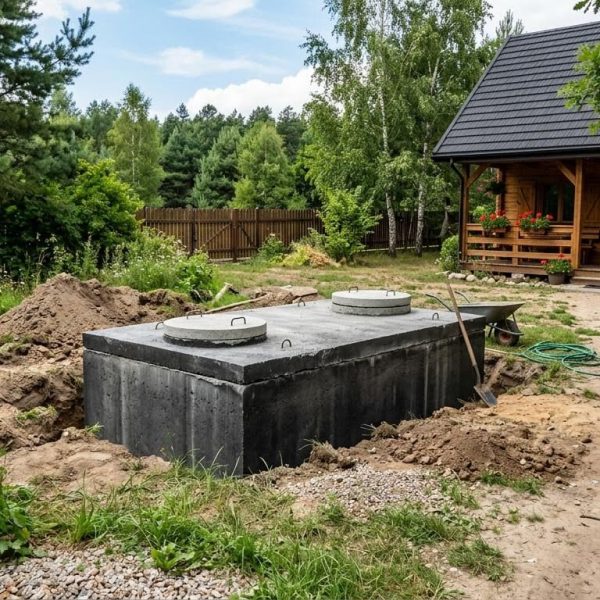 Szambo betonowe dla domku letniskowego – praktyczny przewodnik