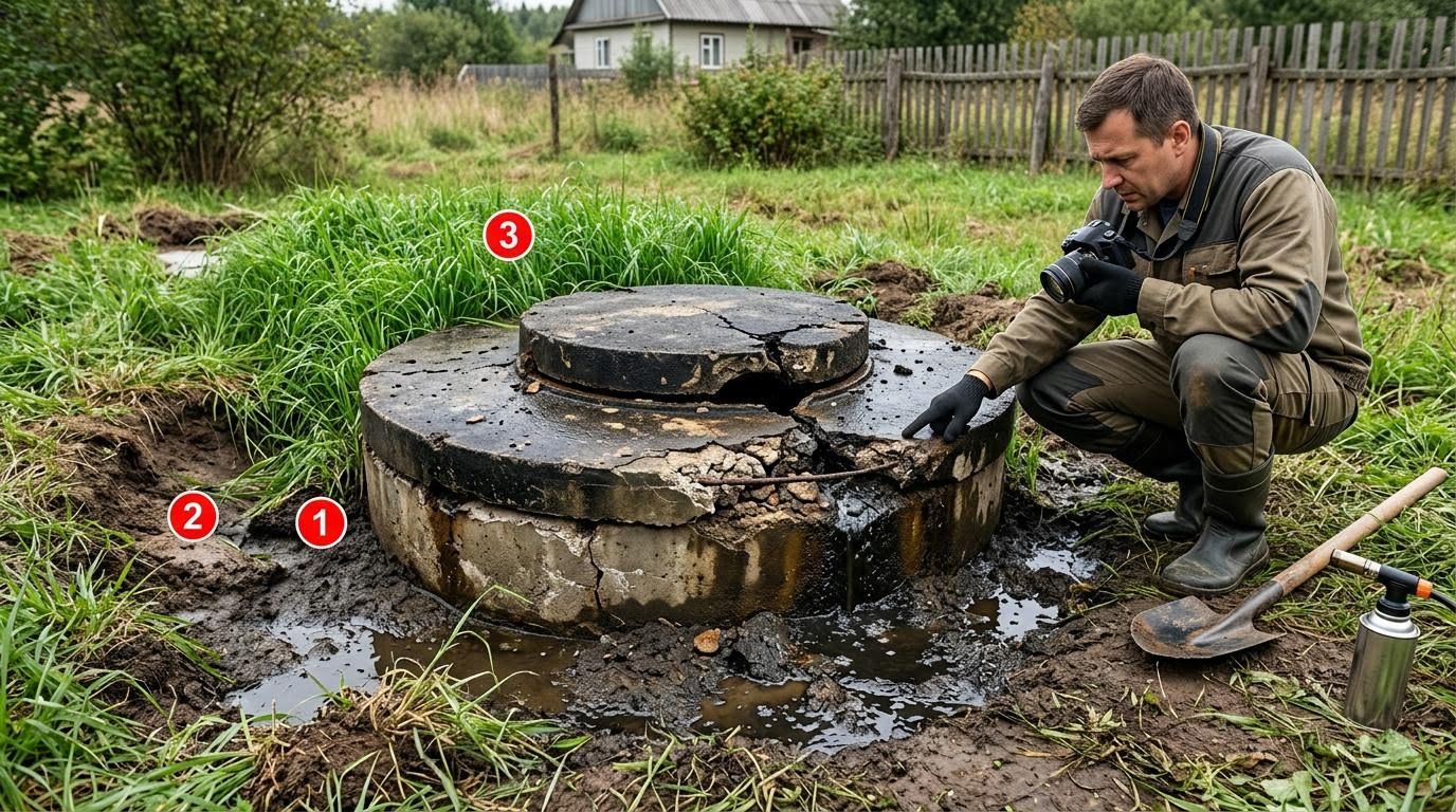Kiedy wymienić szambo betonowe? 5 niepokojących sygnałów