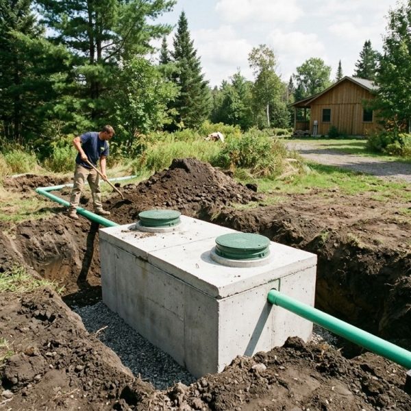 Szambo betonowe na działce rekreacyjnej – specyfika instalacji