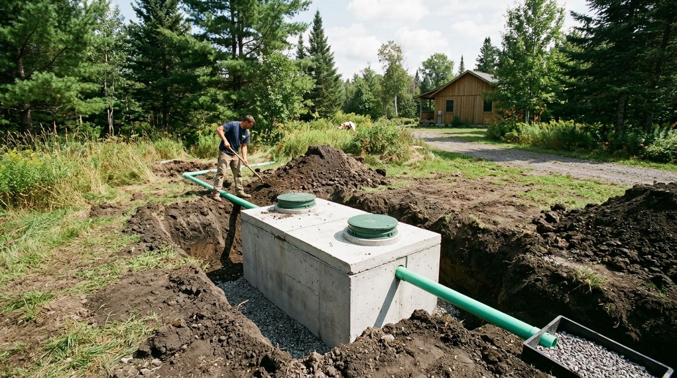 Szambo betonowe na działce rekreacyjnej – specyfika instalacji