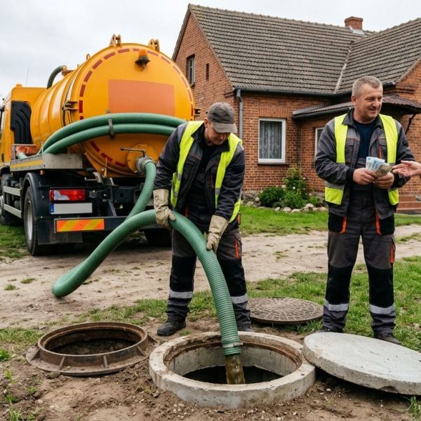 Ile kosztuje opróżnienie szamba betonowego w Polsce?