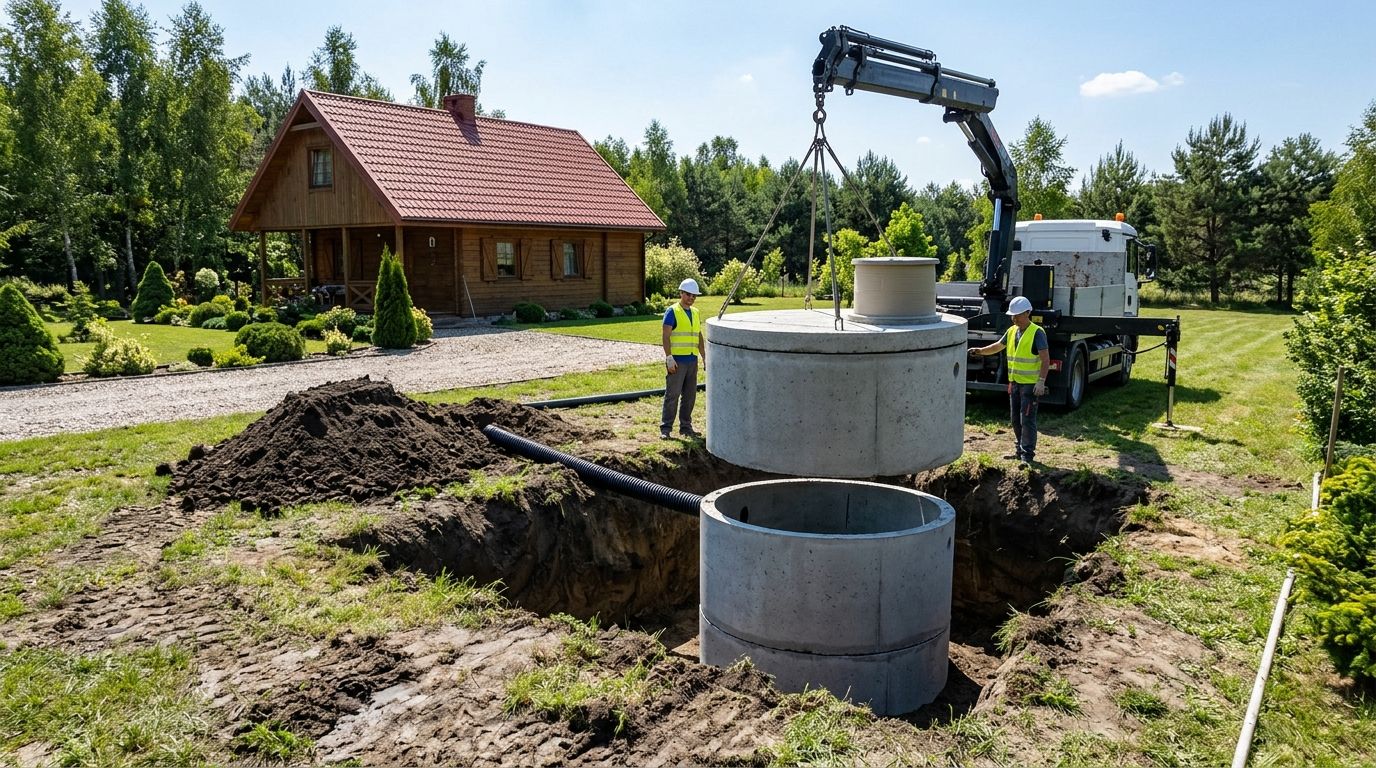 Szambo betonowe dla domu letniskowego – na co uważać?