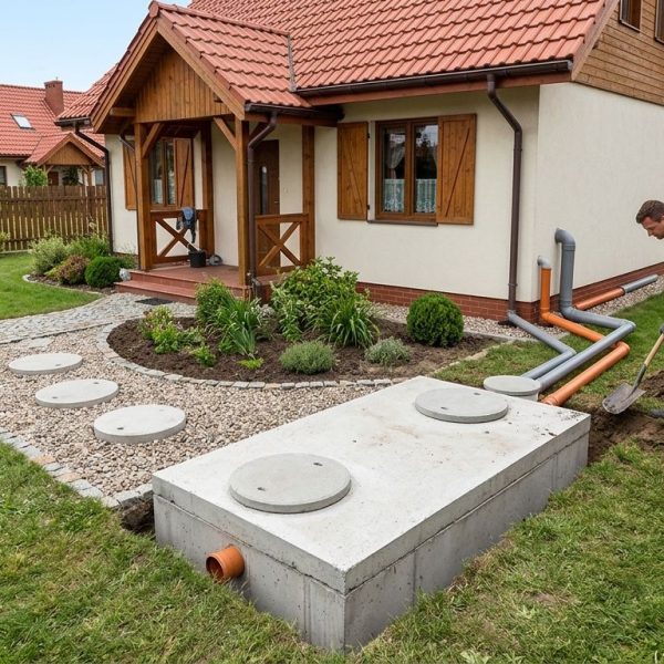Szambo betonowe na małej działce – praktyczne rozwiązania