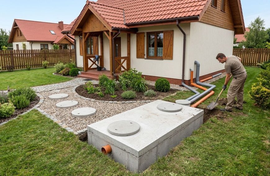 Szambo betonowe na małej działce – praktyczne rozwiązania