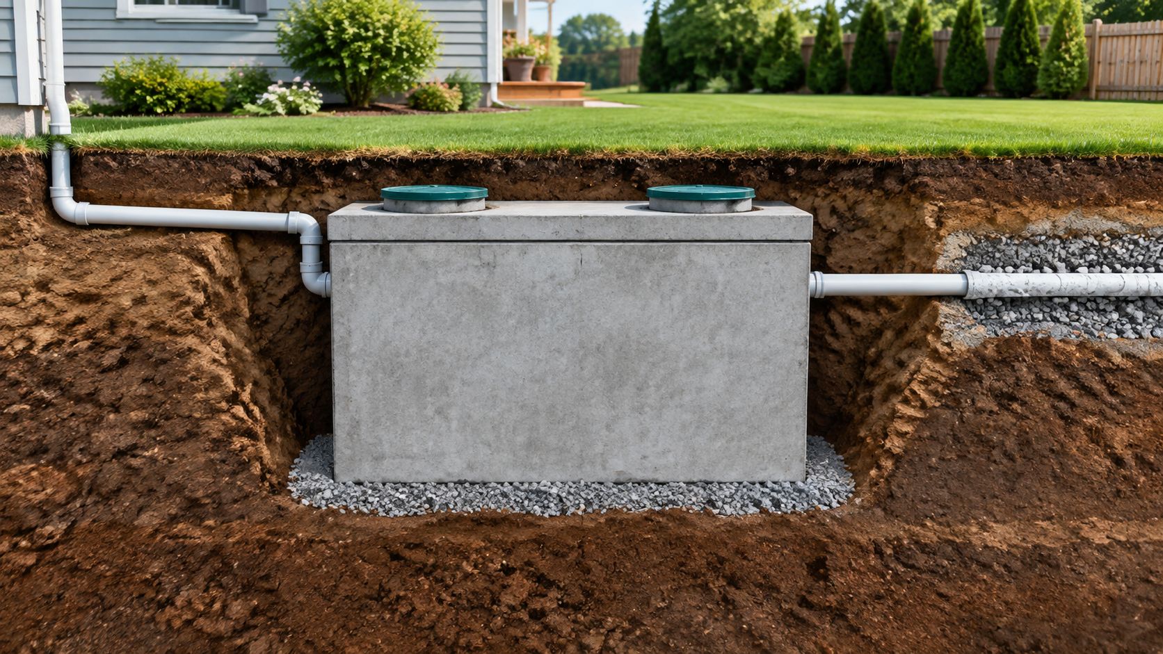 Jak głęboko zakopać szambo betonowe według przepisów?