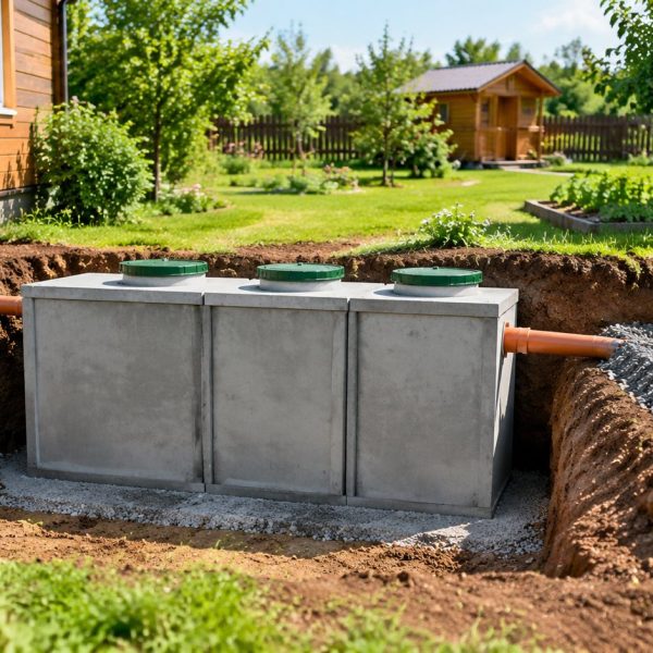 Szambo betonowe na działce letniskowej – praktyczny poradnik