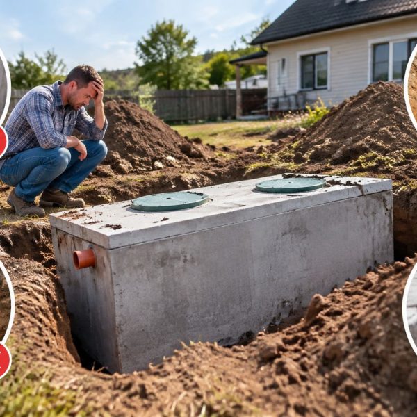 Typowe błędy przy zakupie szamba betonowego – unikaj ich